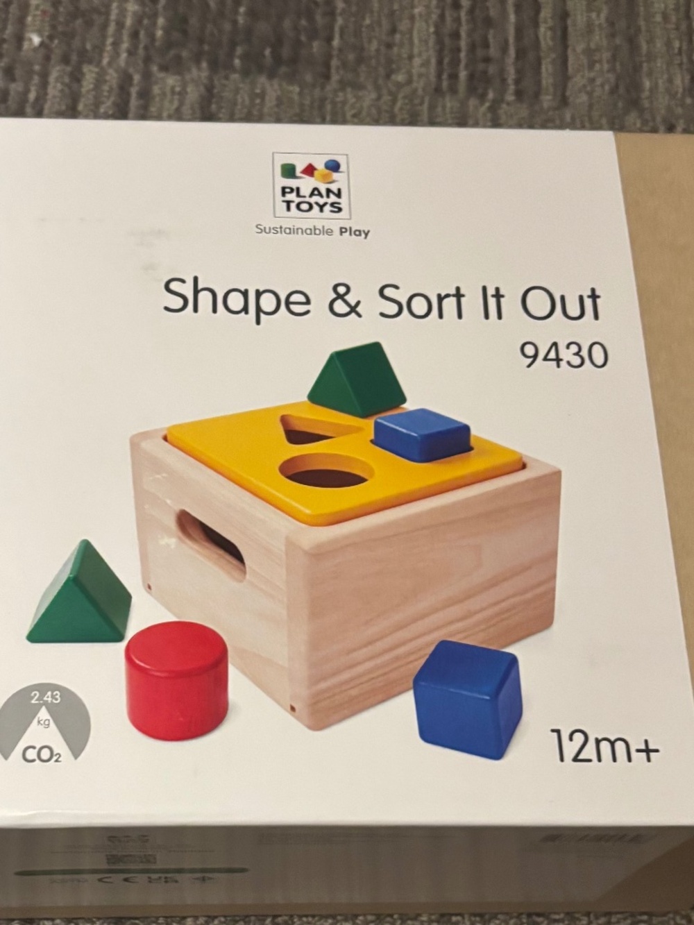 Shape and Sort Wooden Toy